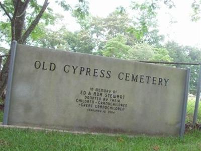 Old Cypress Cemetery on Sysoon