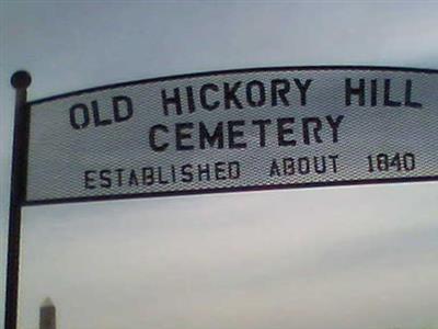 Old Hickory Hill Cemetery on Sysoon
