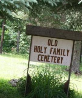 Old Holy Family Cemetery on Sysoon