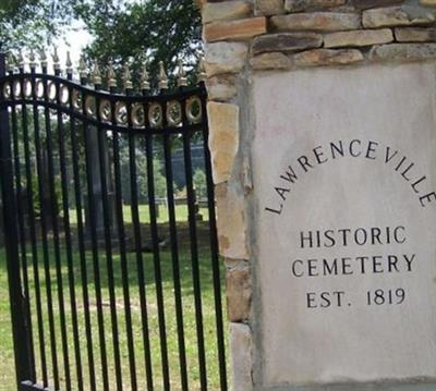 Old Lawrenceville Cemetery on Sysoon