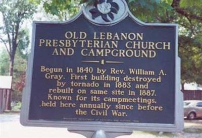 Old Lebanon Cemetery on Sysoon