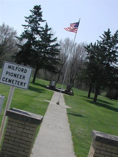 Old Milford Pioneer Cemetery on Sysoon