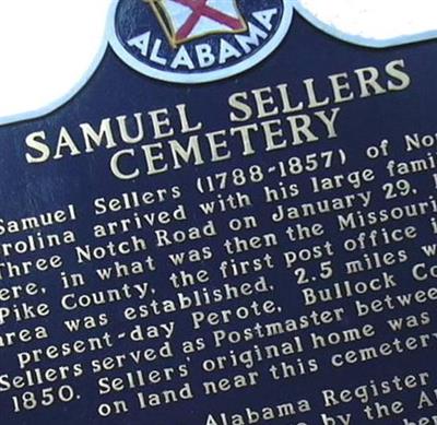 Old Sellers Cemetery on Sysoon