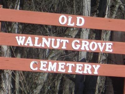 Old Walnut Grove Cemetery on Sysoon