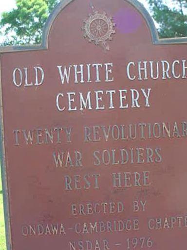 Old White Church Cemetery on Sysoon