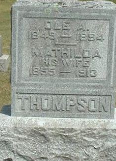Ole A Thompson on Sysoon