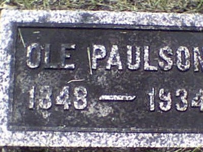 Ole Paulson on Sysoon