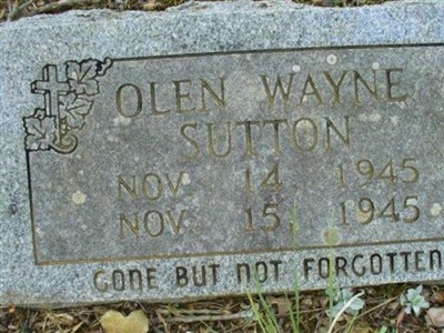 Olen Wayne Sutton on Sysoon