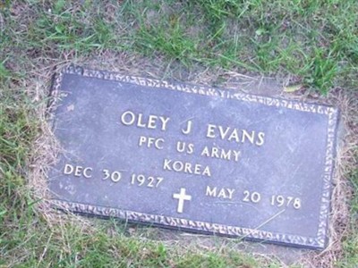 Oley J. Evans on Sysoon