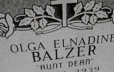 Olga Elnadine Balzer on Sysoon