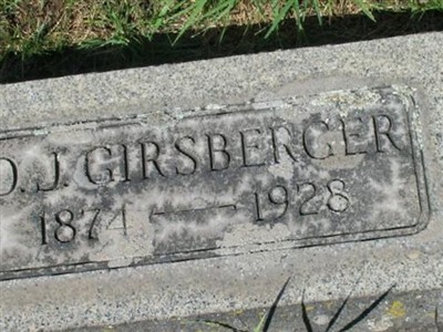 Olie John Girsberger on Sysoon