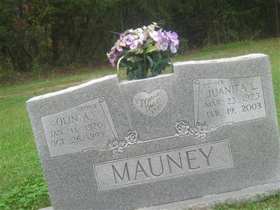 Olin Andrew Mauney on Sysoon
