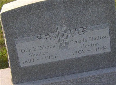 Olin E. "Shock" Shelton on Sysoon