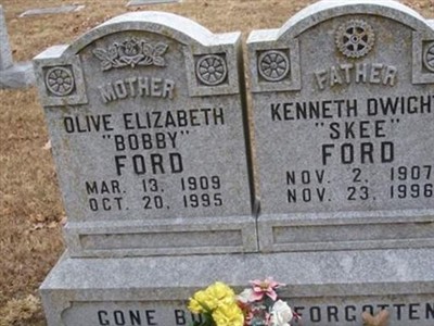 Olive Elizabeth 'Bobby' Ford on Sysoon