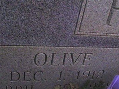Olive Helms on Sysoon