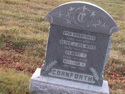 Olive J Vickery Cornforth on Sysoon