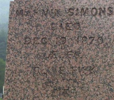 Olive Simons on Sysoon