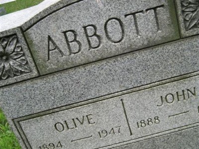Olive Unknown Abbott on Sysoon