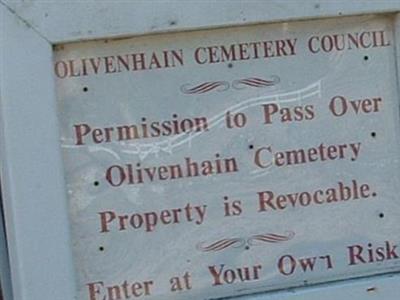 Olivenhain Cemetery on Sysoon