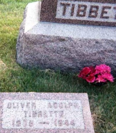 Oliver Adolph Tibbetts on Sysoon