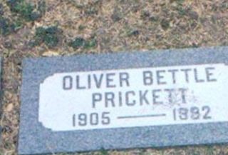 Oliver Bettle Prickett on Sysoon