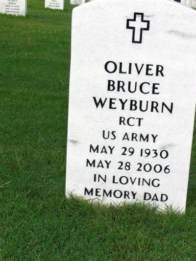 Oliver Bruce Weyburn on Sysoon