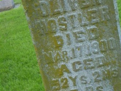 Oliver Hostler, Find a grave on Sysoon Oliver Hostler on Sysoon