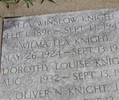 Oliver Newton Knight, Jr on Sysoon