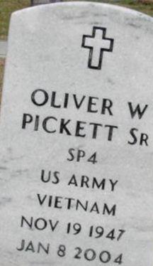 Oliver W. Pickett, Sr on Sysoon