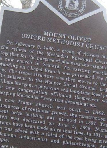 Mount Olivet United Methodist Church on Sysoon