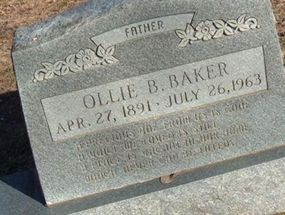 Ollie B. Baker on Sysoon