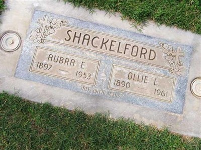 Ollie L. Shackelford on Sysoon