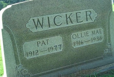 Ollie Mae Futrell Wicker on Sysoon