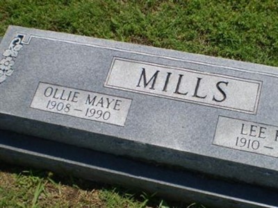 Ollie Maye Mills on Sysoon