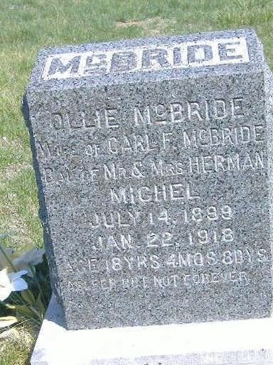Ollie Michel McBride on Sysoon