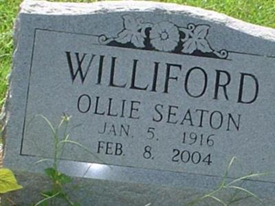 Ollie Seaton Williford on Sysoon