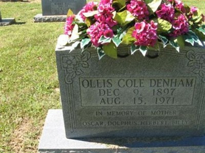 Ollis Cole Denham on Sysoon
