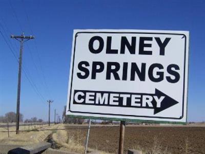 Olney Springs Cemetery on Sysoon