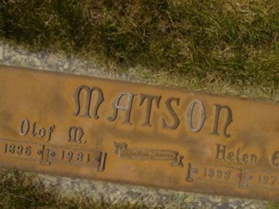 Olof M Matson on Sysoon