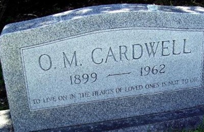 O. M. Cardwell on Sysoon
