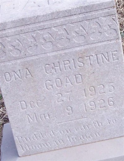 Ona Christine Goad on Sysoon