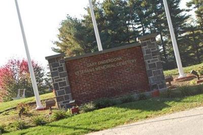 Gary Onderdonk Veterans Memorial Cemetery on Sysoon