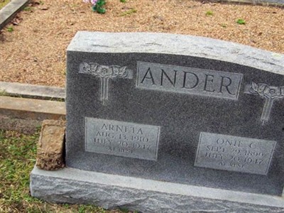 Onie C Ander on Sysoon