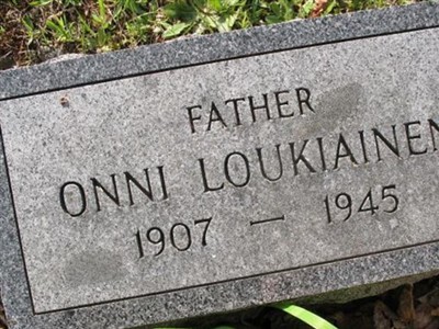 Onni Loukiainen on Sysoon