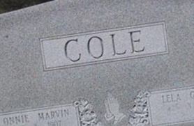 Onnie Marvin Cole on Sysoon