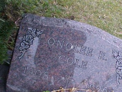 Onolee Rhoda Cole on Sysoon