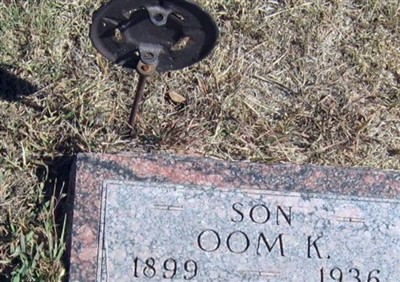 Oom K Duckworth on Sysoon
