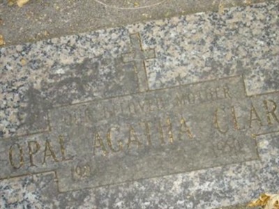 Opal Agatha Clark on Sysoon