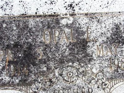 Opal E. Lindley on Sysoon