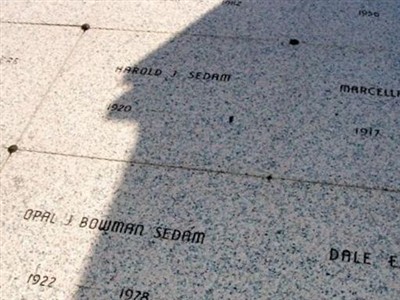 Opal J. BOWMAN SEDAM on Sysoon